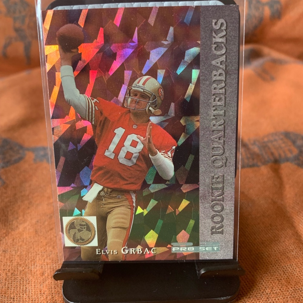 Elvis Grbac Rookie Quarterback Card